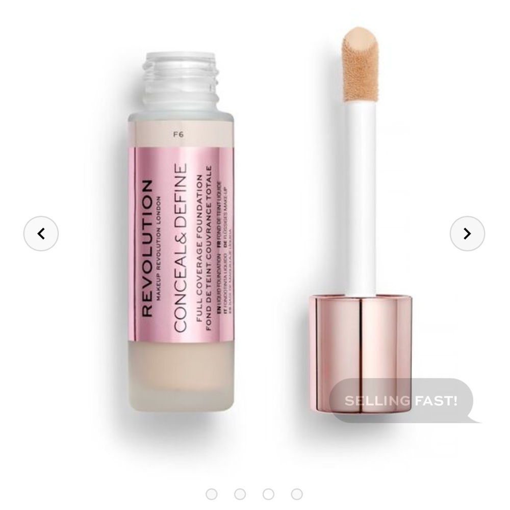 Bundle of Two Makeup REVOLUTION F0.2 CONCEAL & HYDRATE Radiance CONCEALER